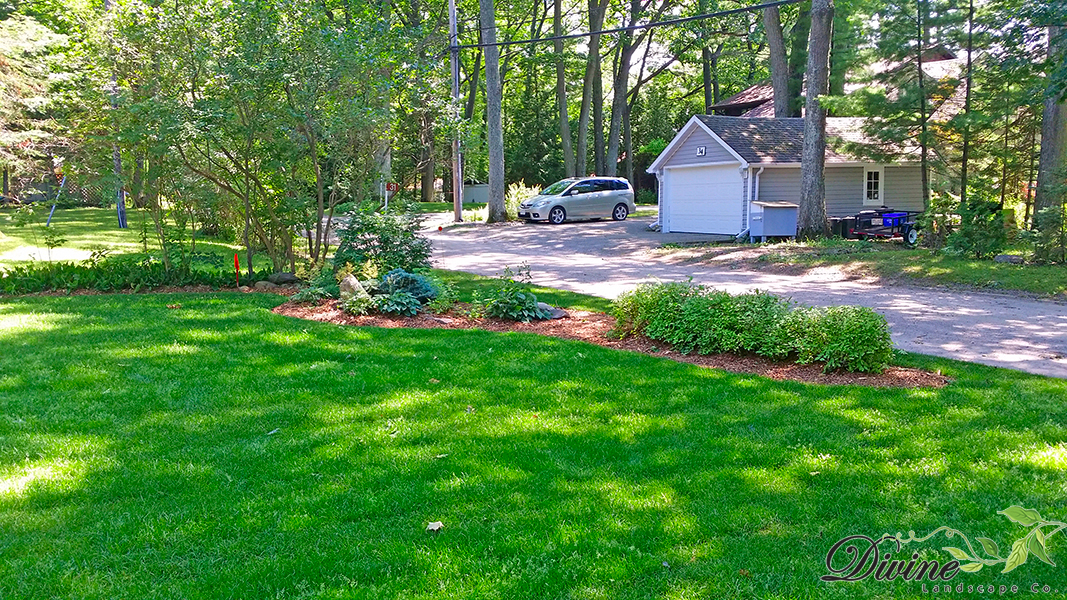Tiny, ON - Grading, sod, and garden